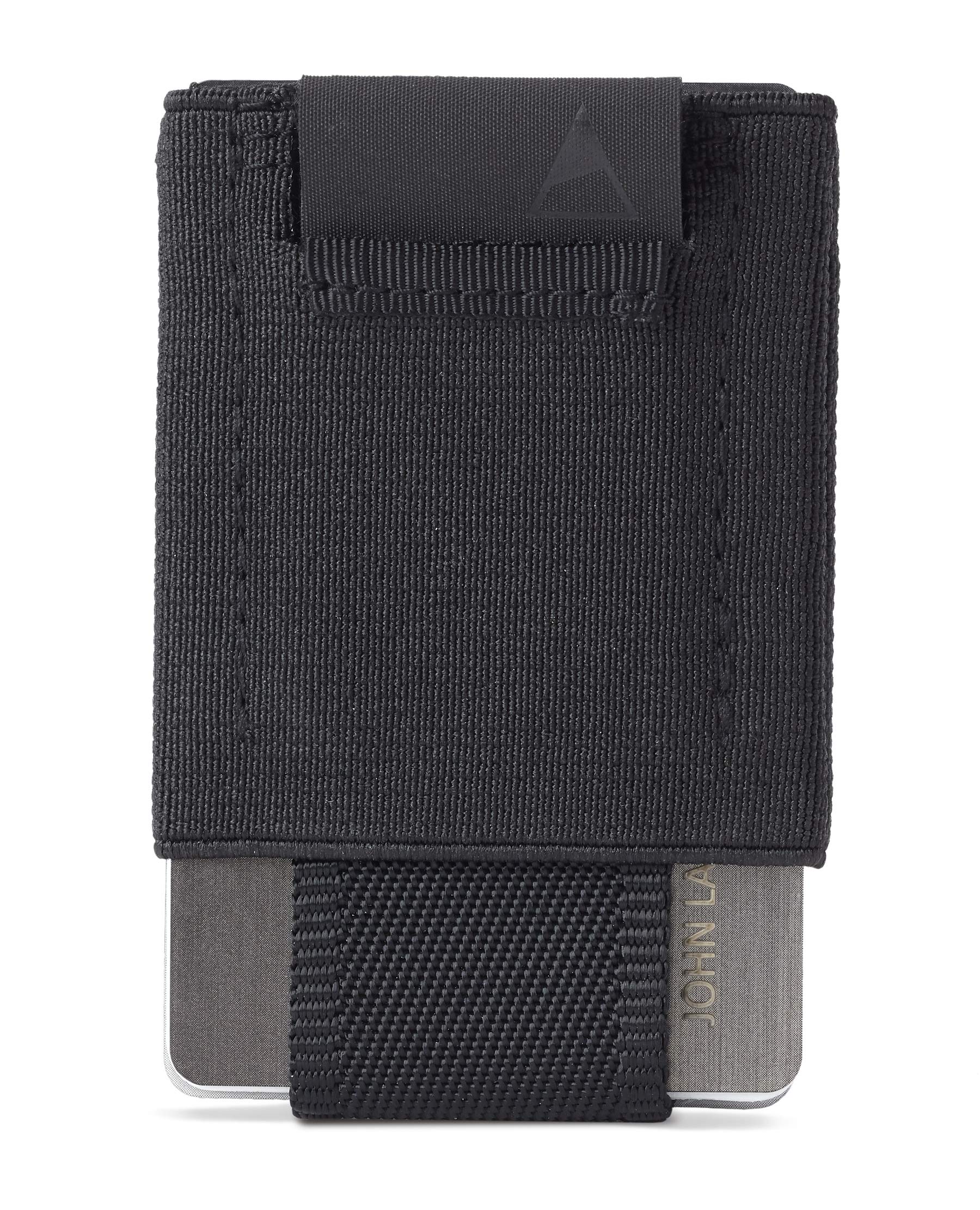 Photo 1 of NOMATIC Minimalistic Wallet for Men and Women - Slim Wallet Fits In Front Pocket - Holds 4-15 Cards - Hidden Cash Holder and Key Holder Pocket (Black)