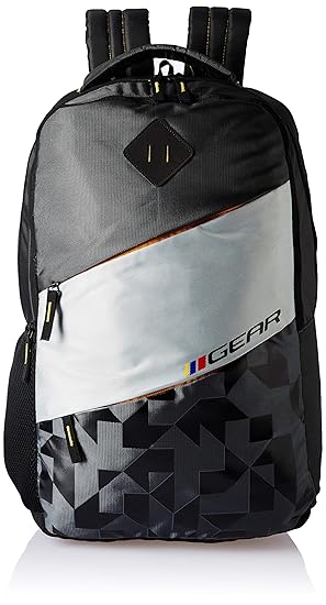 Gear 26 Ltrs Grey Laptop Backpack (LBPECOPL30412)