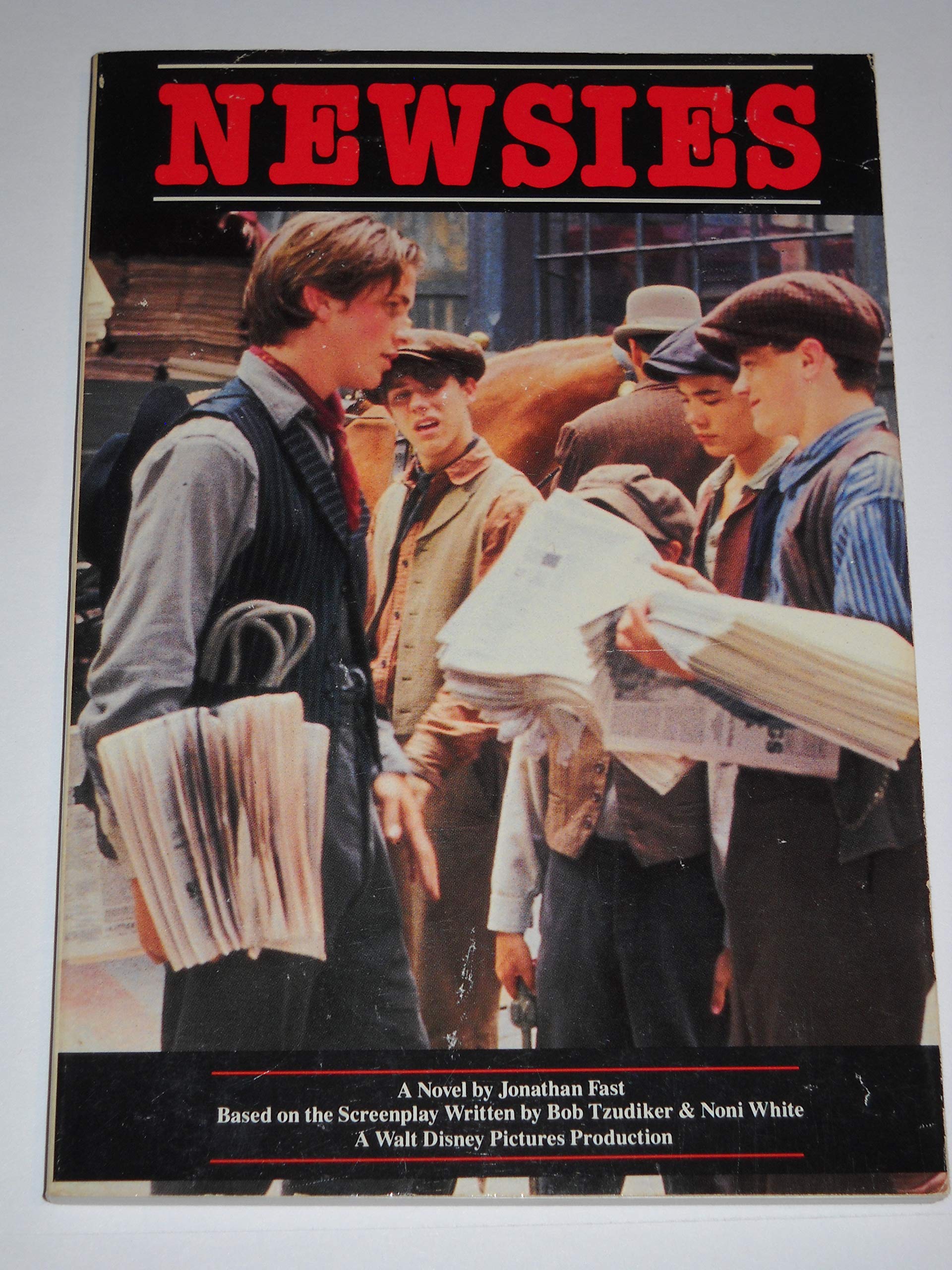 Newsies A Novel Junior Novel Series Fast Jonathan