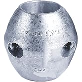 Martyr Anodes, Streamlined Shaft Anodes with Stainless Steel Slotted Head