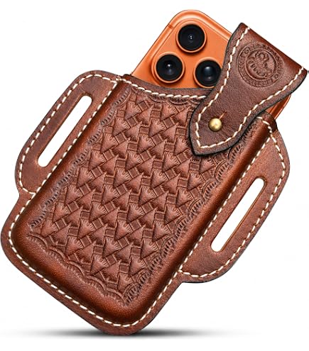 Amazon.com: Western autentic Leather Mexican Cell Phone case for