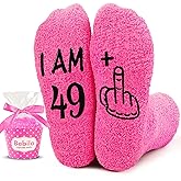 Bebila Birthday Gifts for Women Funny Socks for 30 40 50 60 70 Year Old Woman Birthday Gifts for Mom Sister Wife Friends