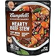 Campbell's Cooking Sauces, Hearty Beef Stew, 12 Oz Pouch