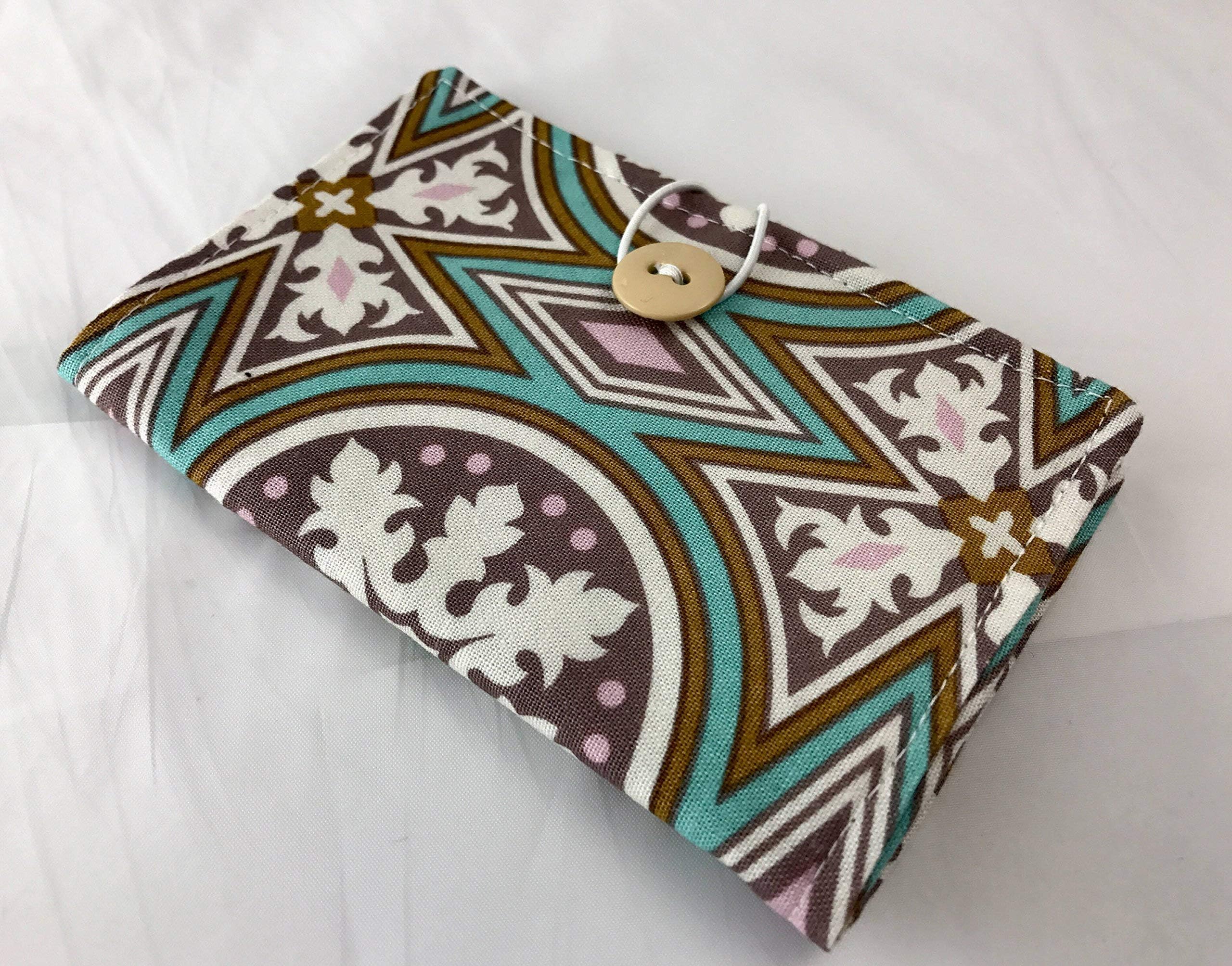 Tea Bag Wallet Case Organizer - Aurora in Dijon