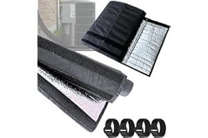4 Layers HVAC AC Copper Pipe Insulation Cover, 78”x11.8” Oxford AC Pipe Covers, for Outdoor AC Lines, Electrical Cables, Wire