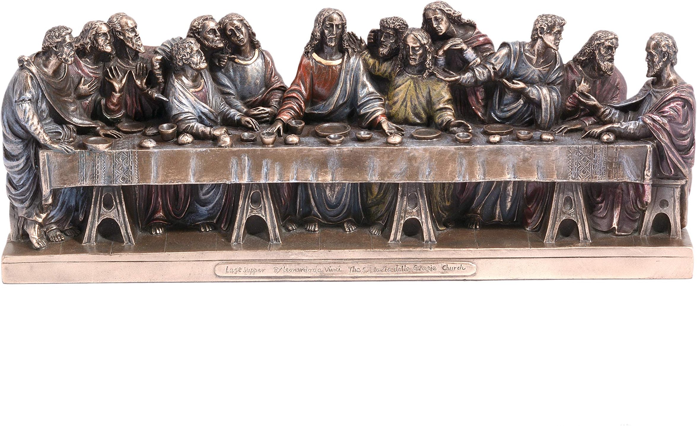 Aone India Polyresin Tabletop Decoration Figurine, 9 x 3.75 x 2. Inch, Multicolour, 1 Piece