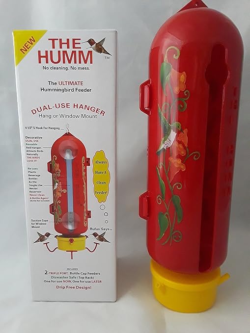 Amazon Com The Humm Hummingbird Feeder With Dual Use Hanger