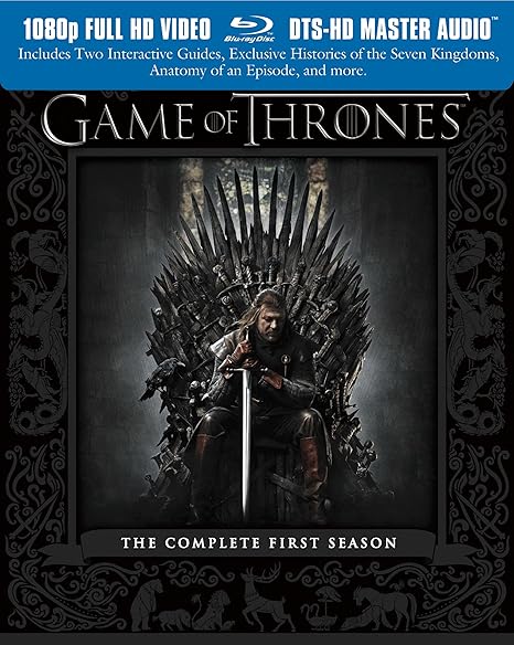 Amazon Com Game Of Thrones The Complete First Season Blu Ray Sean Bean Mark Addy Michelle Fairley Nikolaj Coster Waldau Lena Headey Emilia Clarke Iain Glen Aidan Gillen Harry Lloyd Kit Harington Richard Madden Sophie