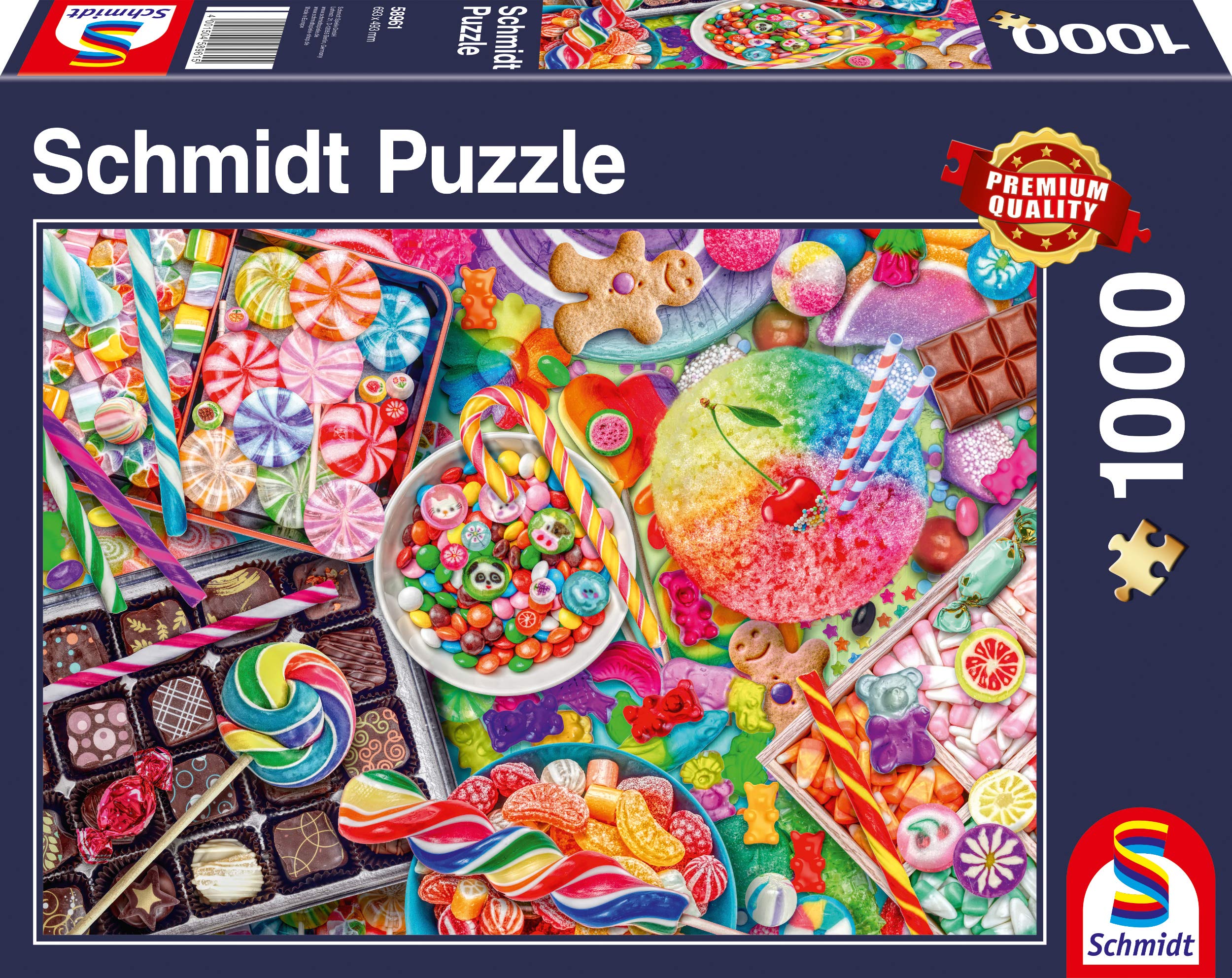 Schmidt | Candylicious (1000 Piece Puzzle) | Puzzle | Ages 12+ | 1 Player