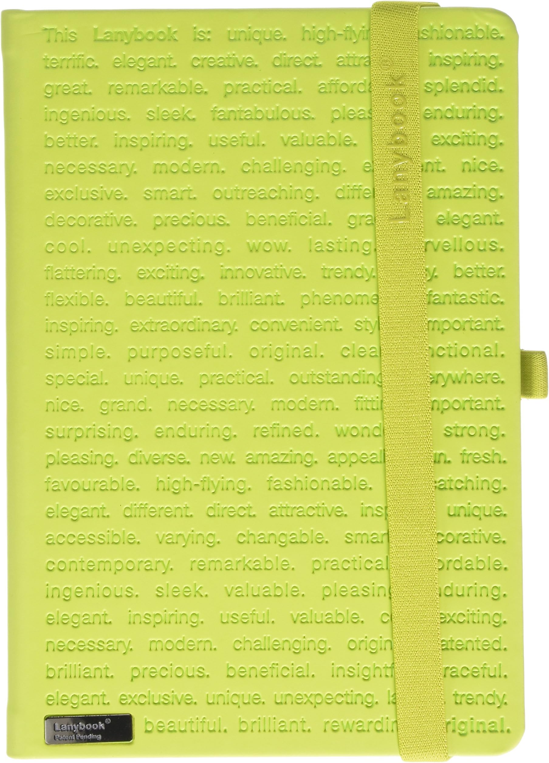 Lanybook 2191396 The One III Notebook, A5, Squared, 192 Pages, Light Green