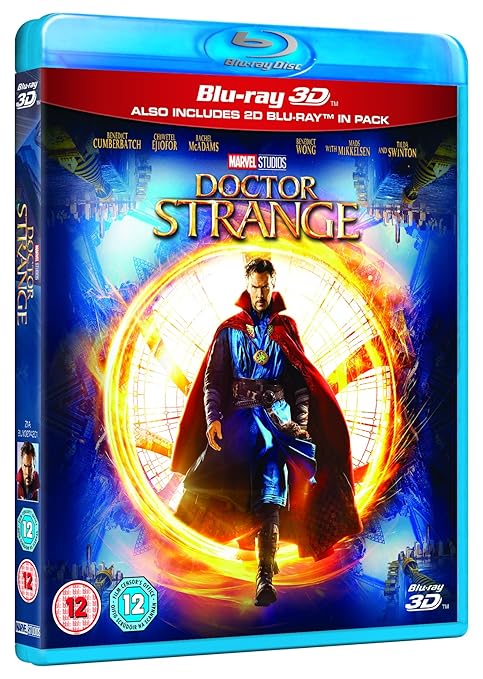 Amazon Com Marvel S Doctor Strange Blu Ray 3d 2016 Region Free Benedict Cumberbatch Tilda Swinton Scott Derrickson Movies Tv