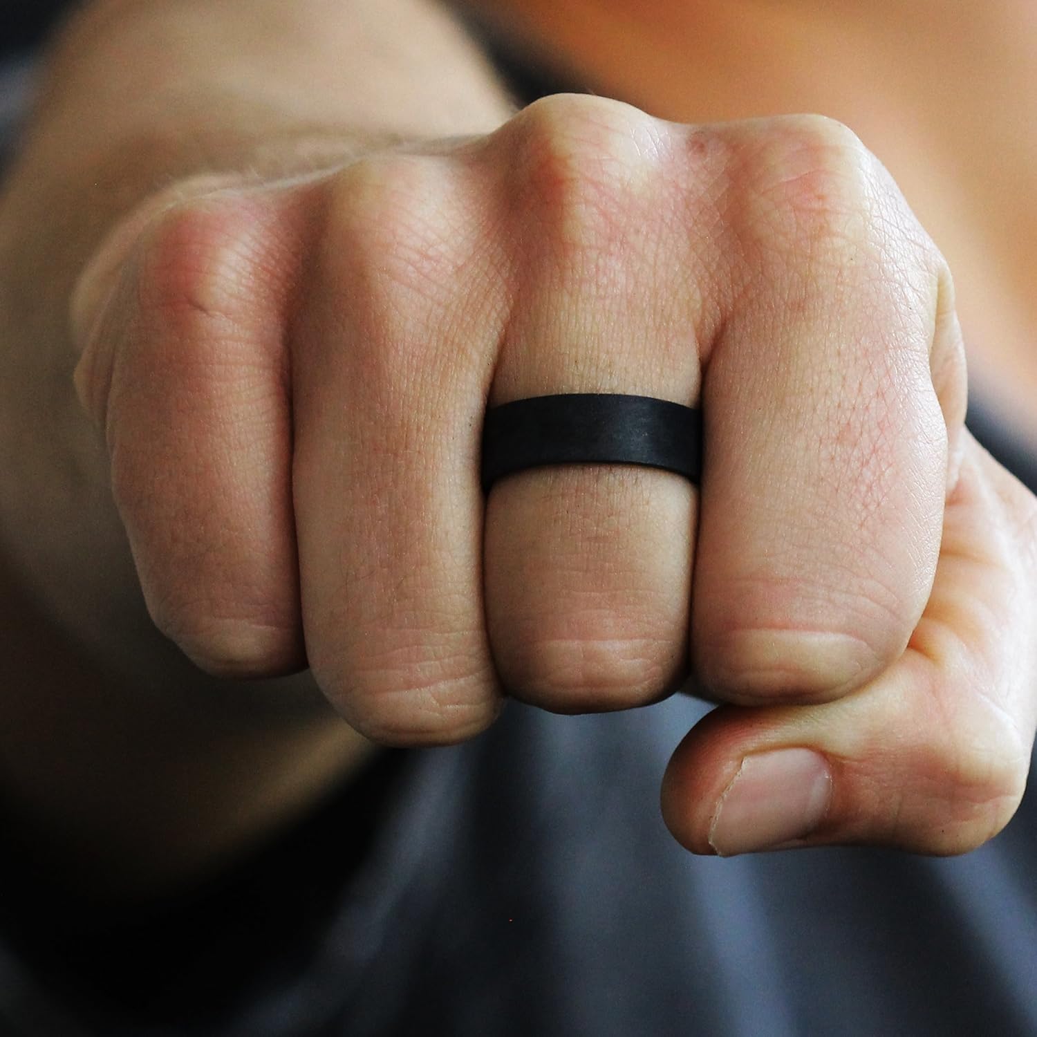 Amazon Com Black Wedding Band Mens Wedding Band Black Wedding