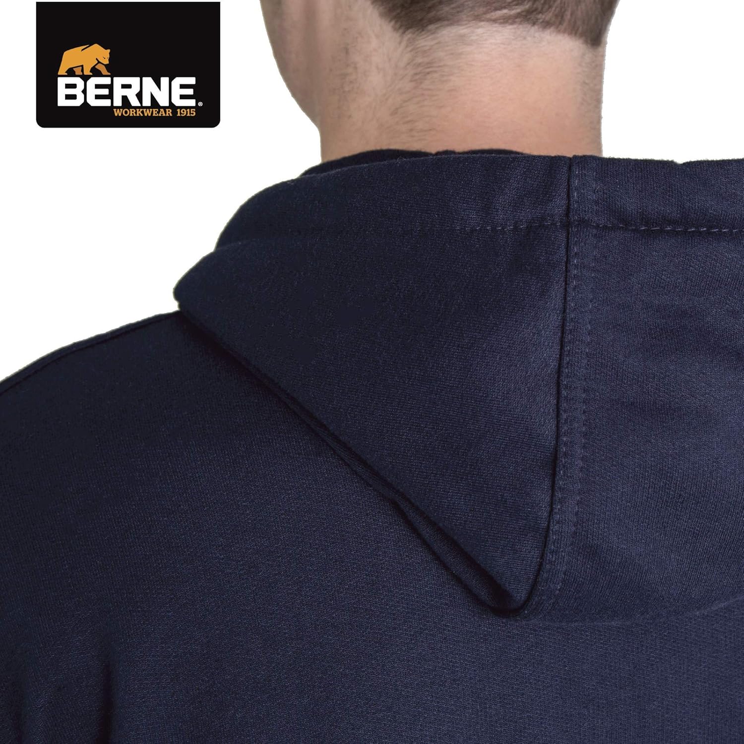 Berne Thermal Lined Hooded Sweatshirt at  Men’s Clothing store
