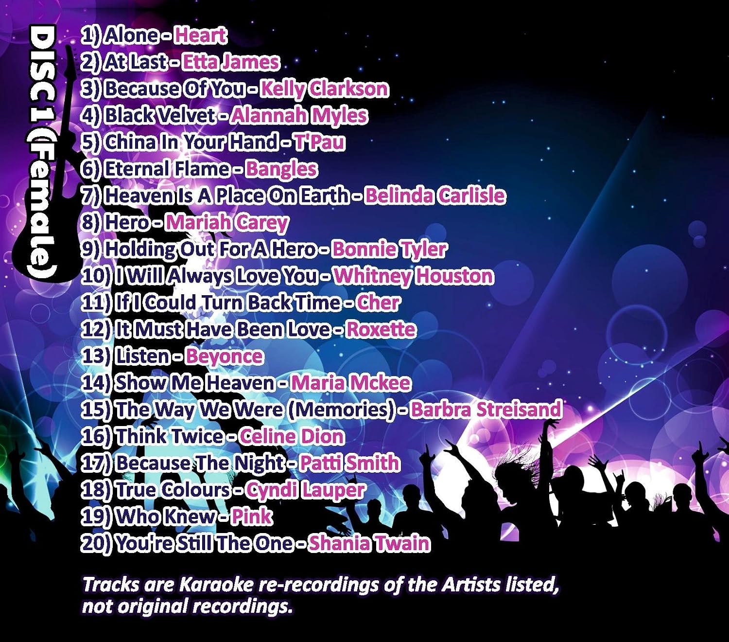 Mr Entertainer Big Karaoke Hits of Power Ballads - Double CD+G (CDG) Pack. 40 Top Songs - Image 3