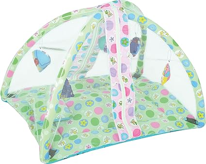 Orril Play Gym for Baby with Hanging Toys and Rattles (Assorted Colour)