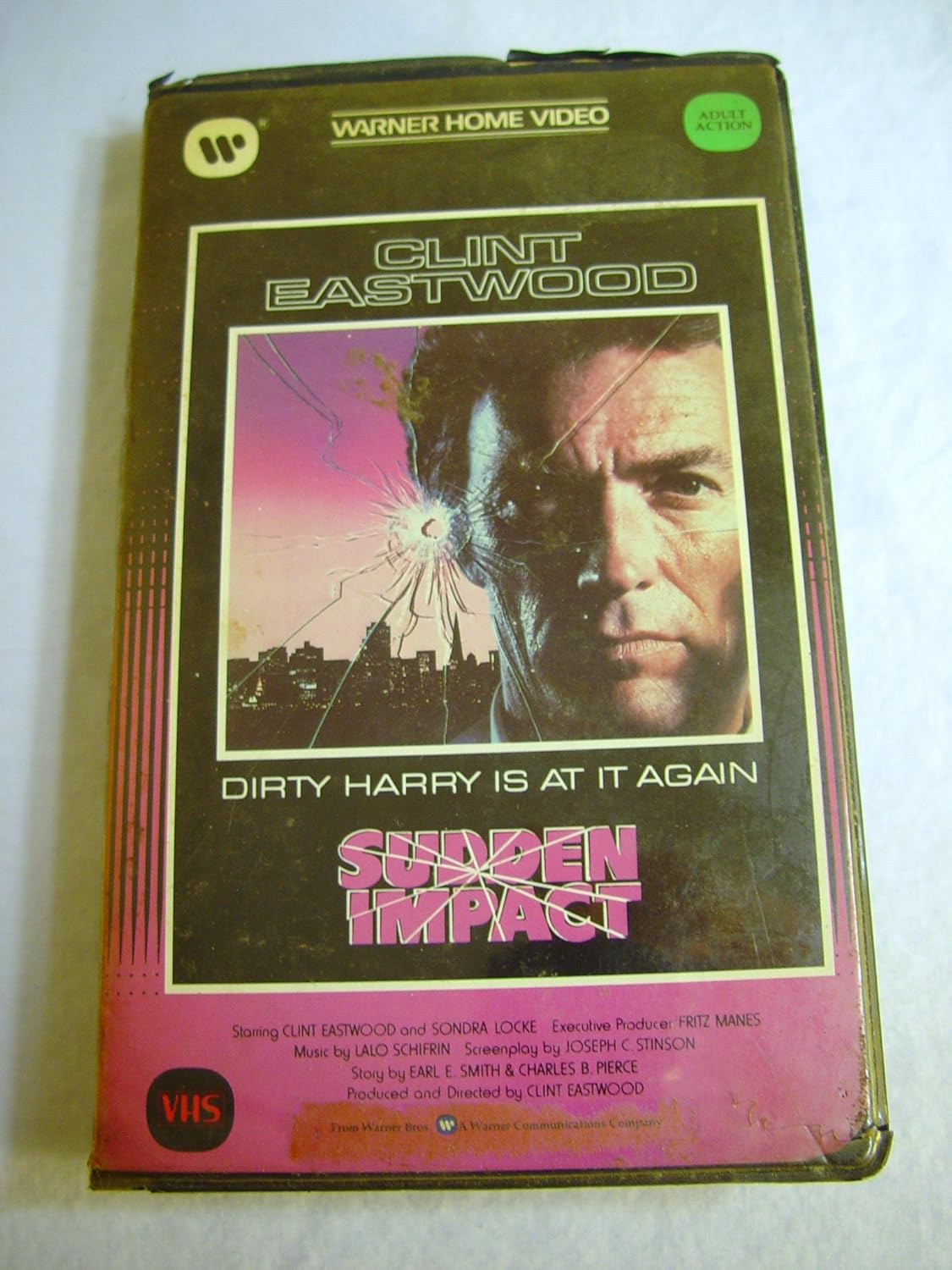 Sudden Impact [VHS] Clint Eastwood, Sondra Locke, Pat