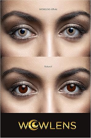 Wowlens Sehr Stark Deckende Und Naturliche Graue Kontaktlinsen Farbig Milano Grey Behalter I 1 Paar 2 Stuck I Dia 14 00 I 0 00 Dioptrien I Ohne Starke Amazon De Drogerie Korperpflege