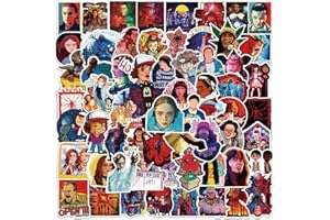 Stranger Season 5 Things Stickers 100Pcs- Things 5 Movie Theme Stickers Decals - Waterproof Vinyl Easy Stick & Removeable for