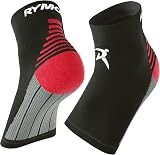 Rymora Foot Compression Socks Sleeves for Plantar Fasciitis Black Medium 21-25cm view 8