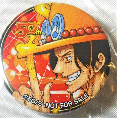 Amazon 週刊少年ジャンプ 創刊50周年記念 No 1はオレだ ジャンプ ヒーロー夏祭り缶バッジ ワンピース エース One Piece ジャンプショップ ジャンプキャラクターズストア限定グッズ アニメ 萌えグッズ 通販