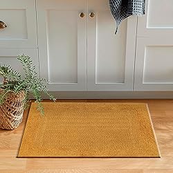 Savi Home Bath Mat Rug 17x24 Honey