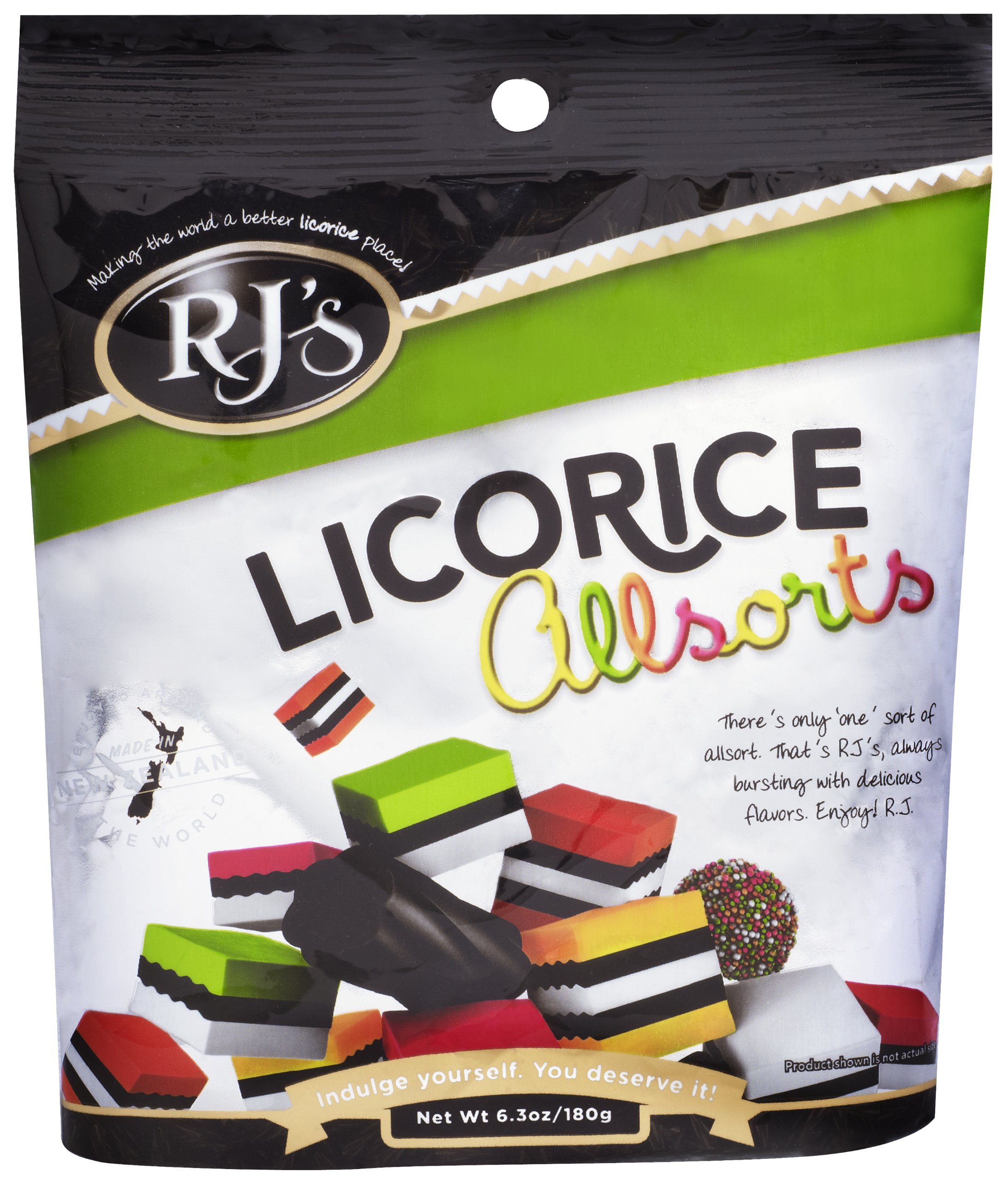 RJ's Licorice Logs, Chocolate, 1.4 Ounce (Pack of 30