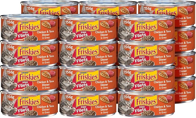 purina friskies prime filets wet cat food