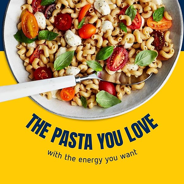 BARILLA PROTEIN+ (PLUS) ELBOWS PASTA, 14.5 OUNCE – PLANT BASED – MADE FROM LENTILS, CHICKPEAS & PEAS – NON-GMO, KOSHER CERTIFIED