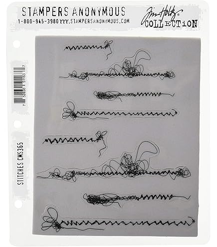 Set Timbri Farfalle Tim Holtz - Cling Mount Per Scrapbooking E Card Making - Foto 2