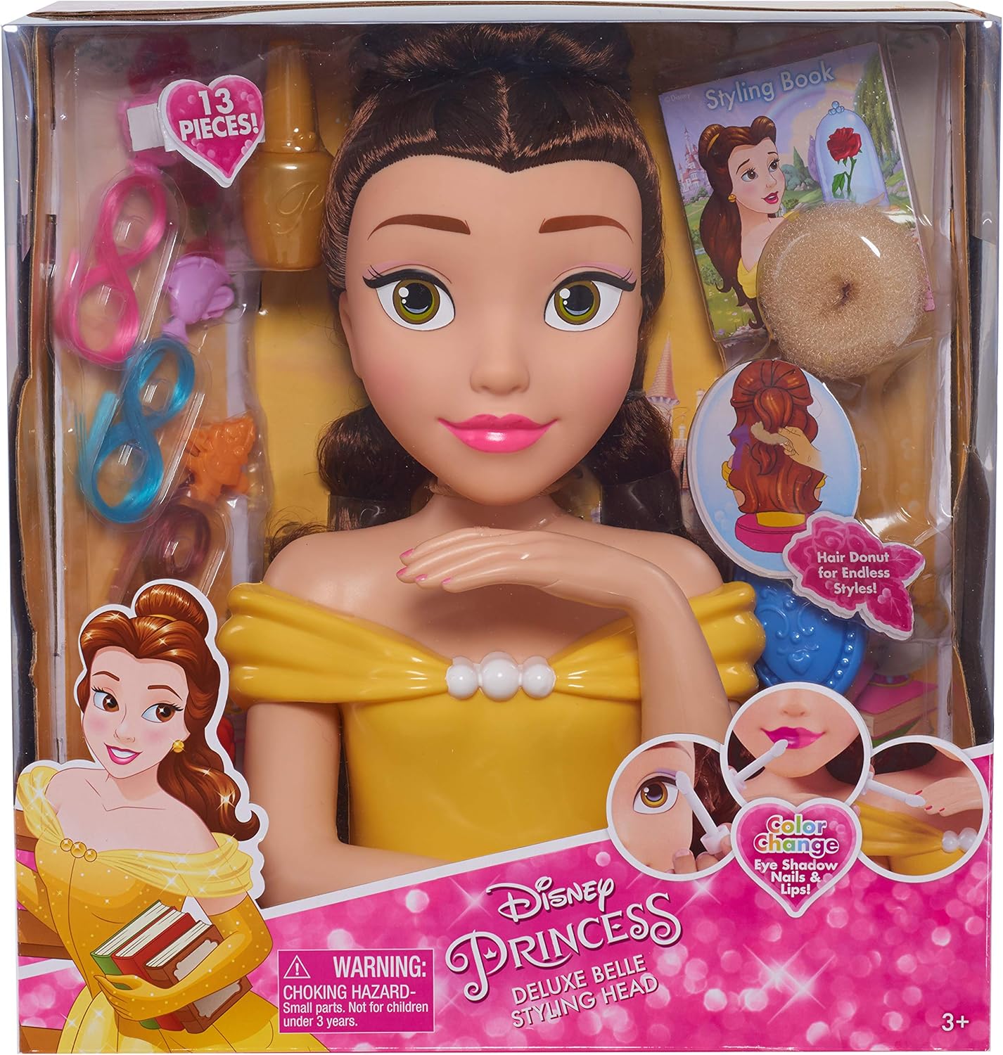 disney princess deluxe belle styling head