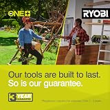 Ryobi OCS1830 18V ONE+ 30cm Cordless Brushless Chainsaw 10 m/s view 9