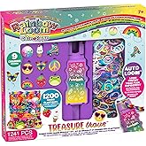 Bandai - Rainbow Loom Cute Tique – Set of Automatic Elastic Bracelets - Creative Leisure - Contains 1200 Rubber Bands, Auto-Loom and Accessories - Assortment - Toy for Children Ages 7+