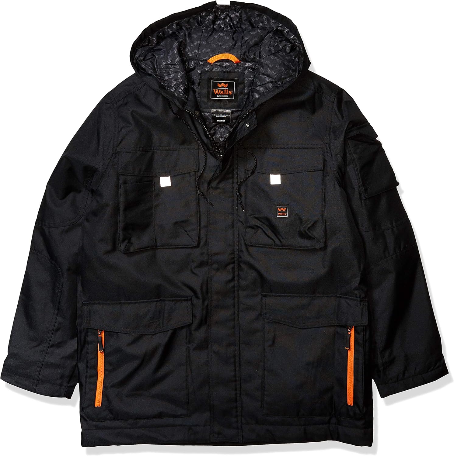 Walls Men's Cut and Shoot Modern Work Hooded Coat, Midnight Black, X-Large : Amazon.ca: Clothing 