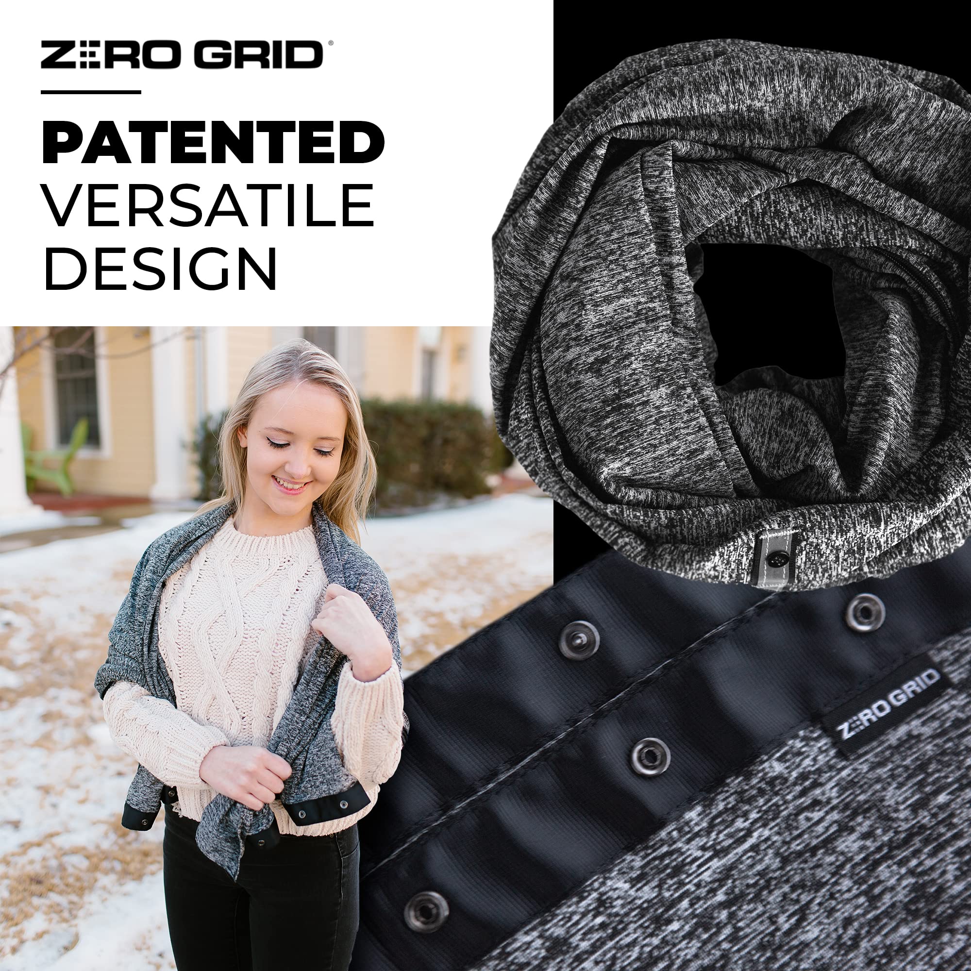 Infinity Scarf with Hidden Pockets