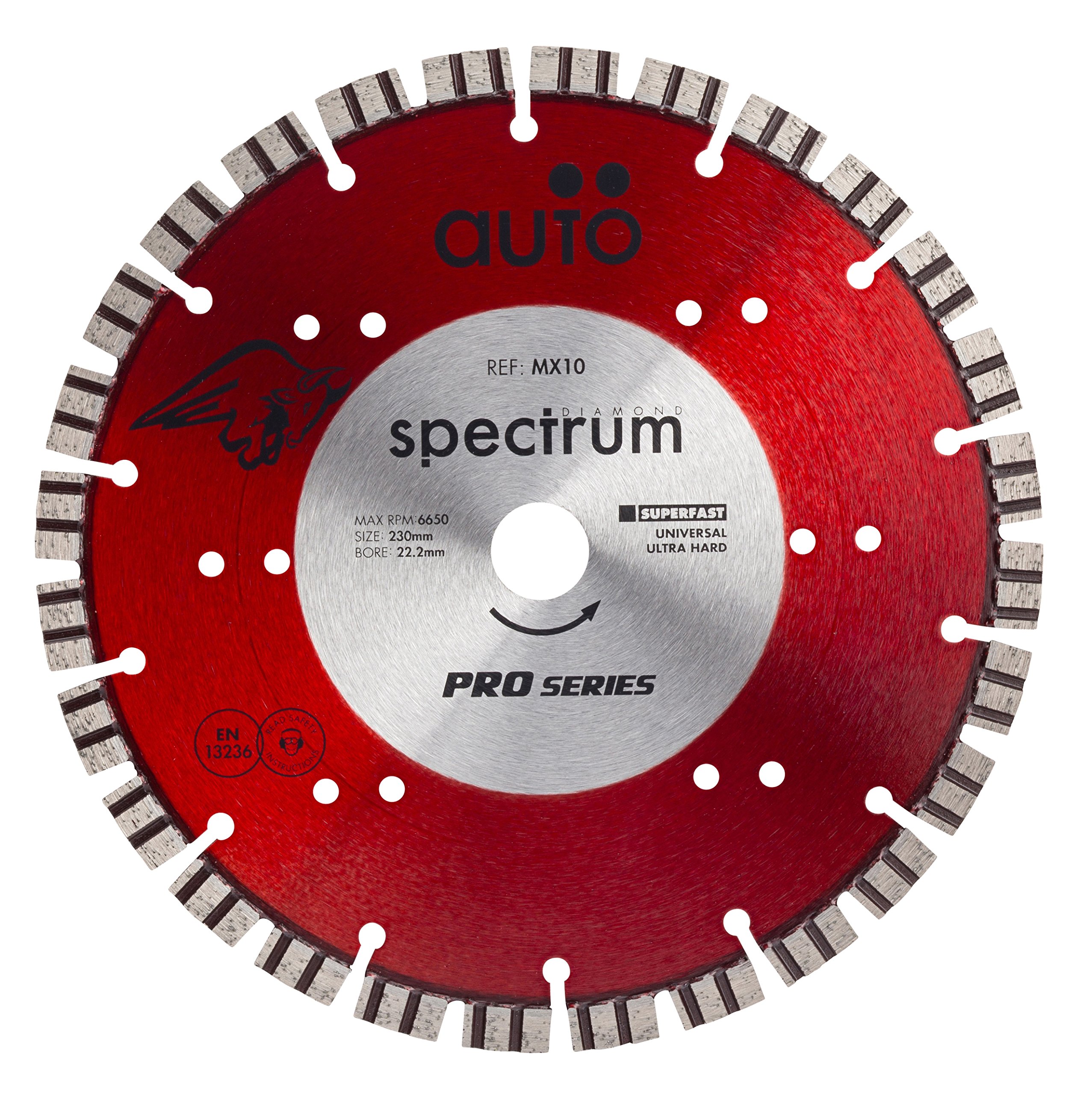 Spectrum Pro Laser Turbo Universal Diamond Blade - 230/22mm