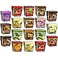 All2shop Scented Votive Candles Short Set of 18 Assorted Healing Candles for Relaxation & Aromatherapy- Long Burning at Least