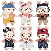 thumbnail interactive-video image 1 of For Plush 20cm Doll Clothes Dress Up Clothing Ancient Han Fu Coats Set 1 of 14