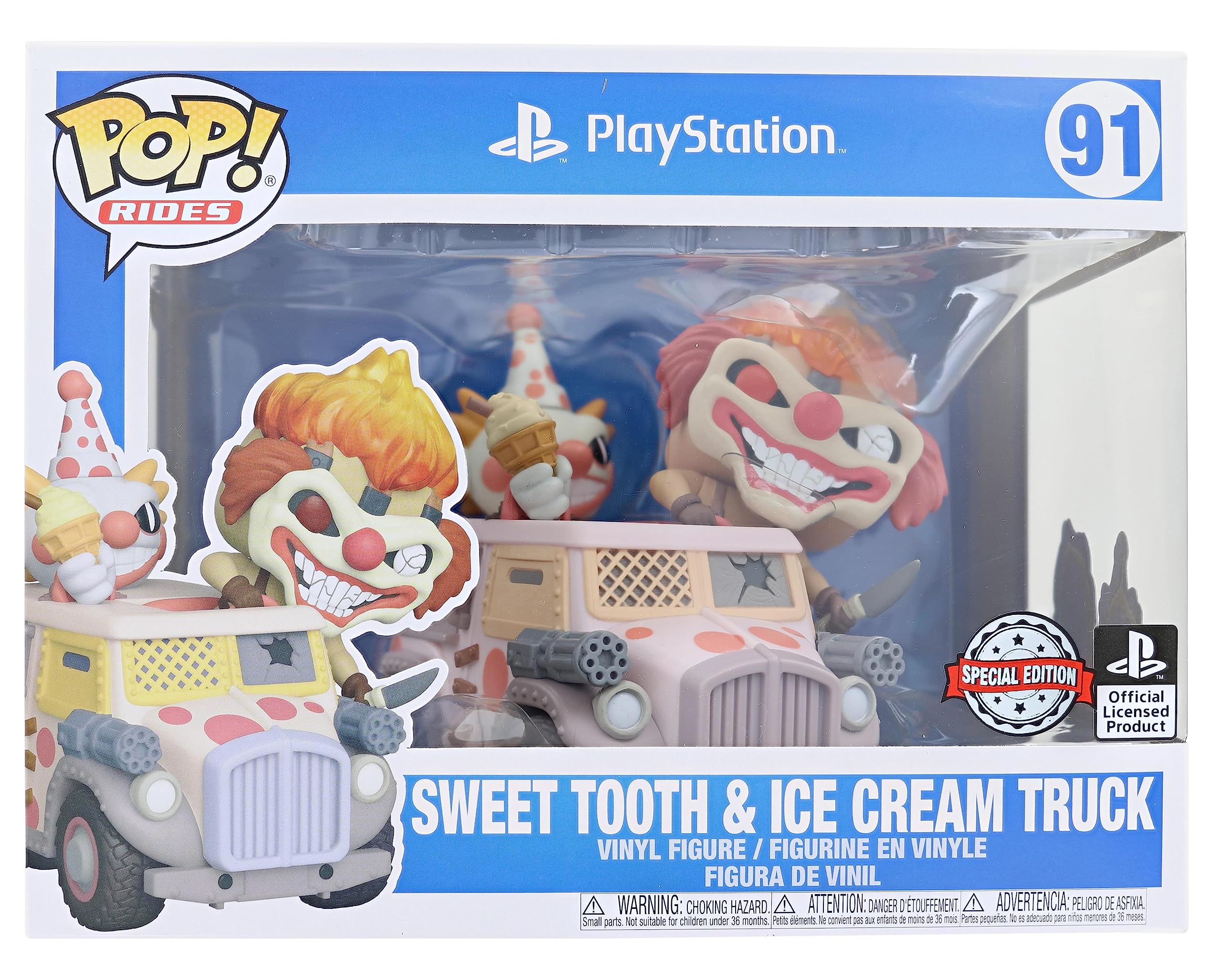 Funko PlayStation POP Rides | Sweet Tooth & Ice Cream Truck