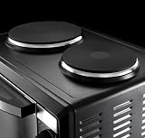 Russell Hobbs Compact 30L Electric Mini Oven with 2 Hotplates 1920W view 3