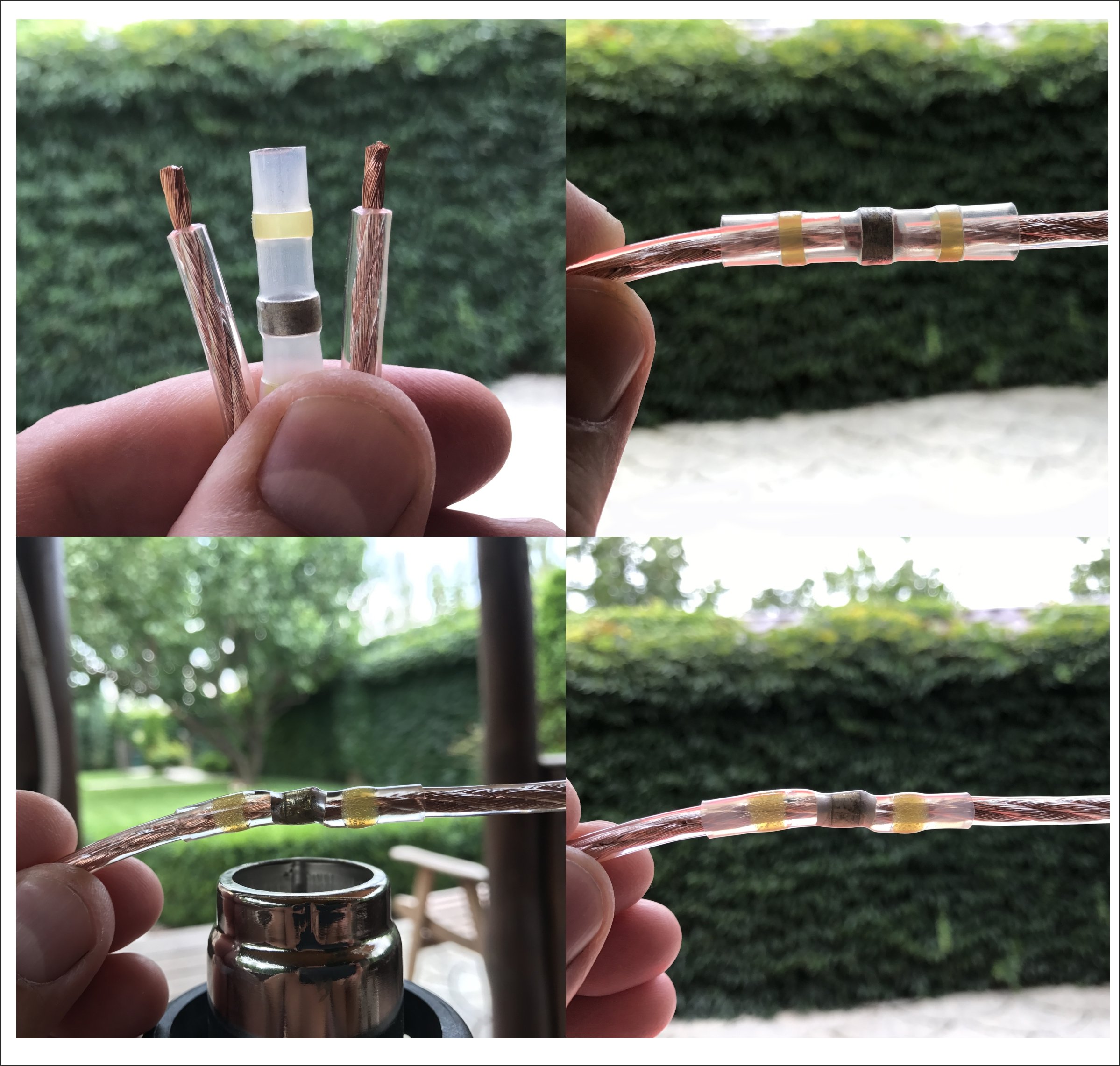 MONOLIT 100pcs Solder Seal Electrical Connectors, Waterproof Marine