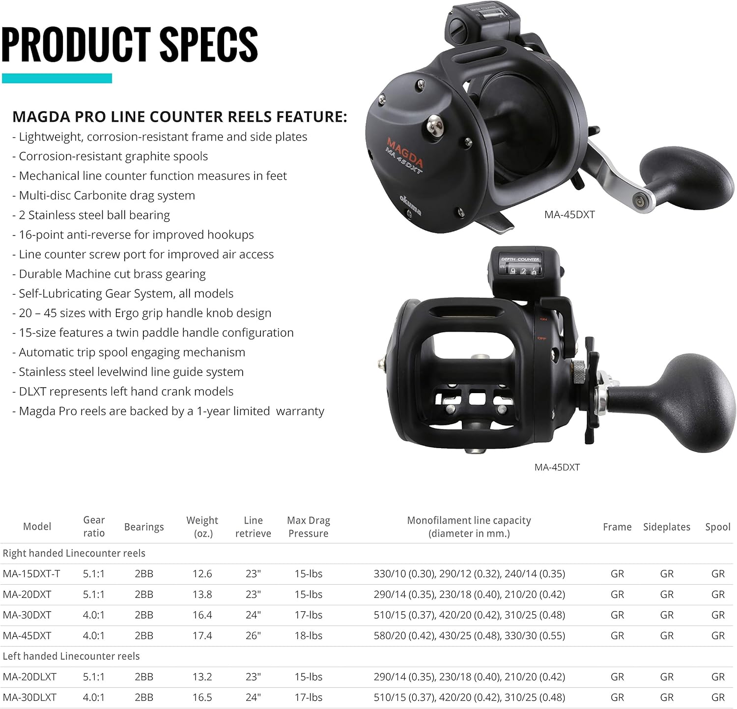 okuma magda ma 30dxt