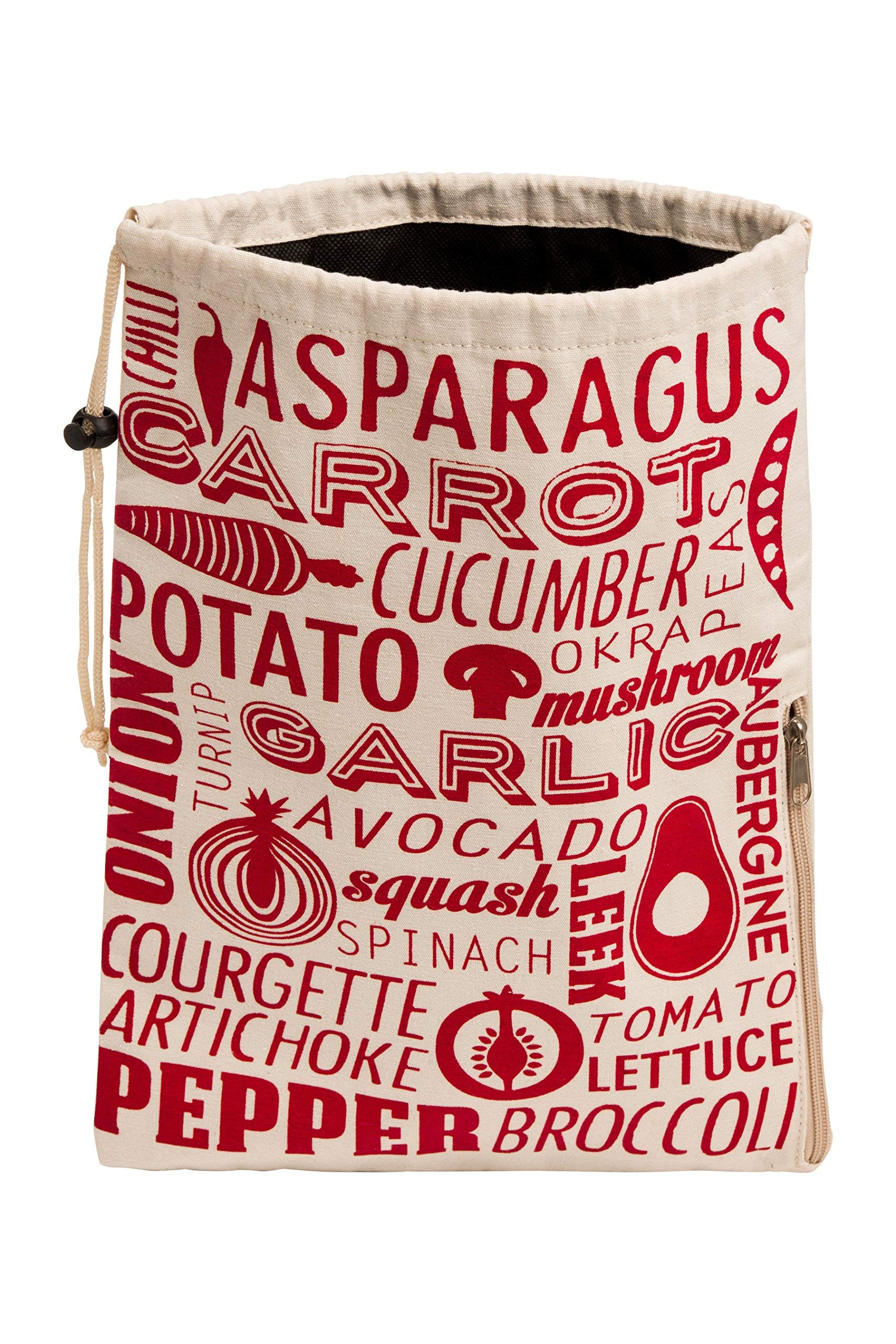 Premier Housewares Porter Vegetable Bag - Red