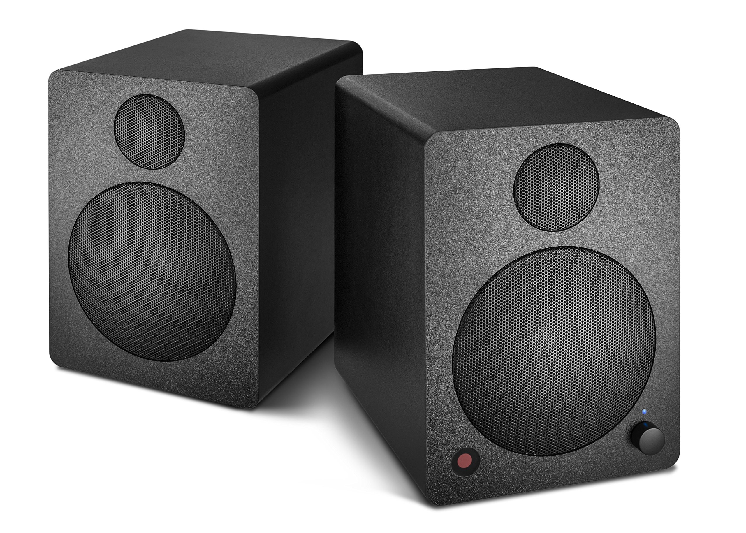 wavemaster CUBE MINI NEO black - Regallautsprecher-System (36 Watt) mit Bluetooth-Streaming, Digitalanschluss und IR-Fernbedienung, Aktiv-Boxen, Nutzung für TV/Tablet/Smartphone, schwarz (66370) 3