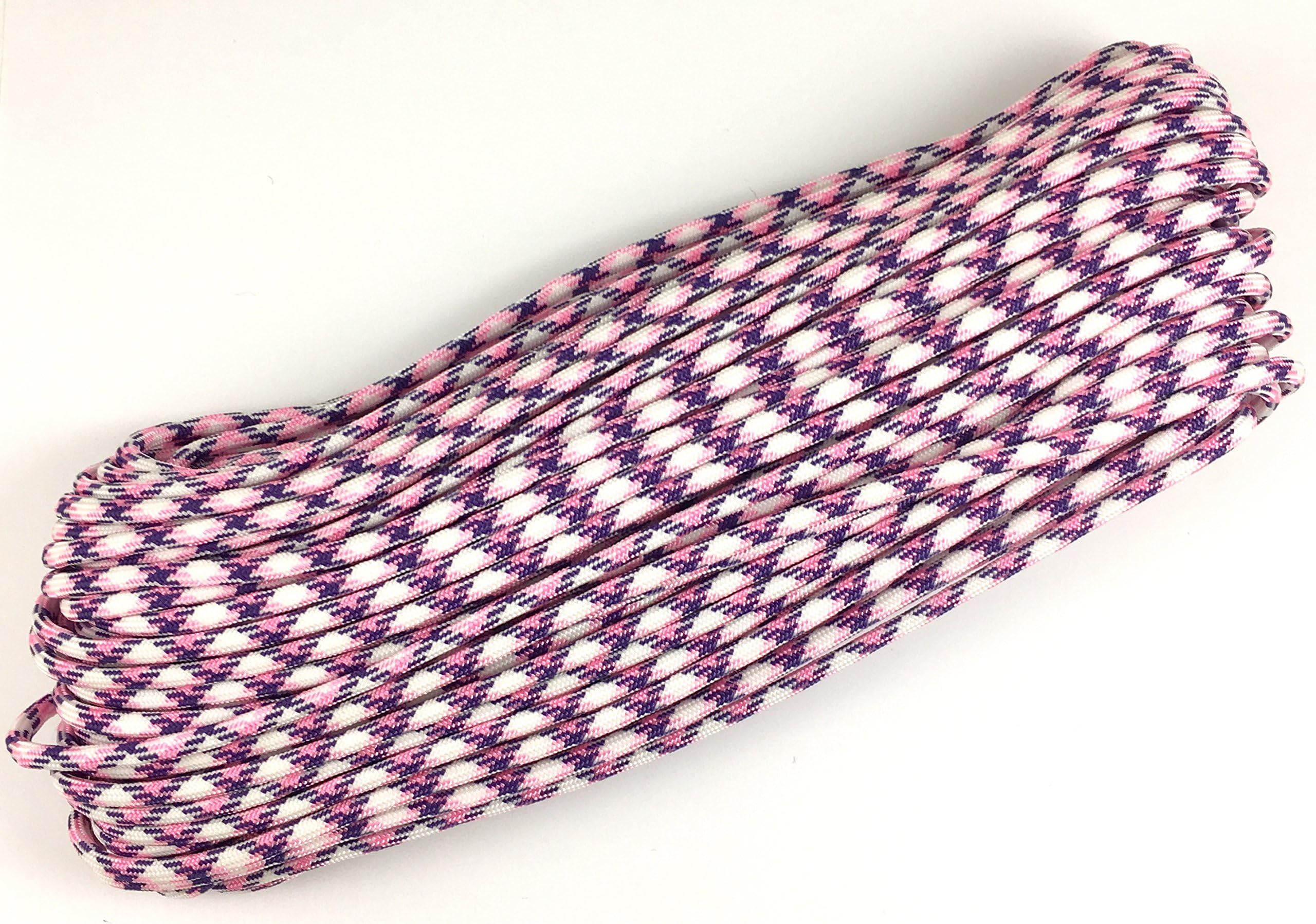Trimplace 550 Paracord - 7 Strand 5/32" Diameter (4mm) - 550 LB Breaking Strength - 100 Feet