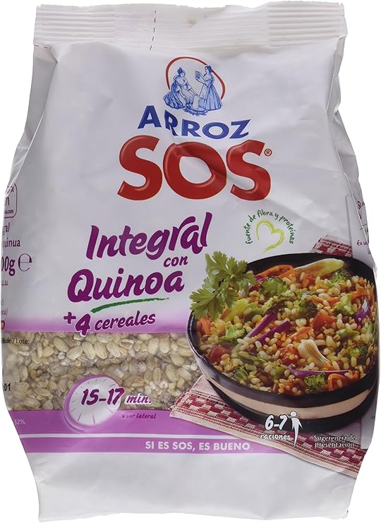 SOS Arroz Integral Con Quinoa + 4 Cereales 500 g Amazon.es Amazon