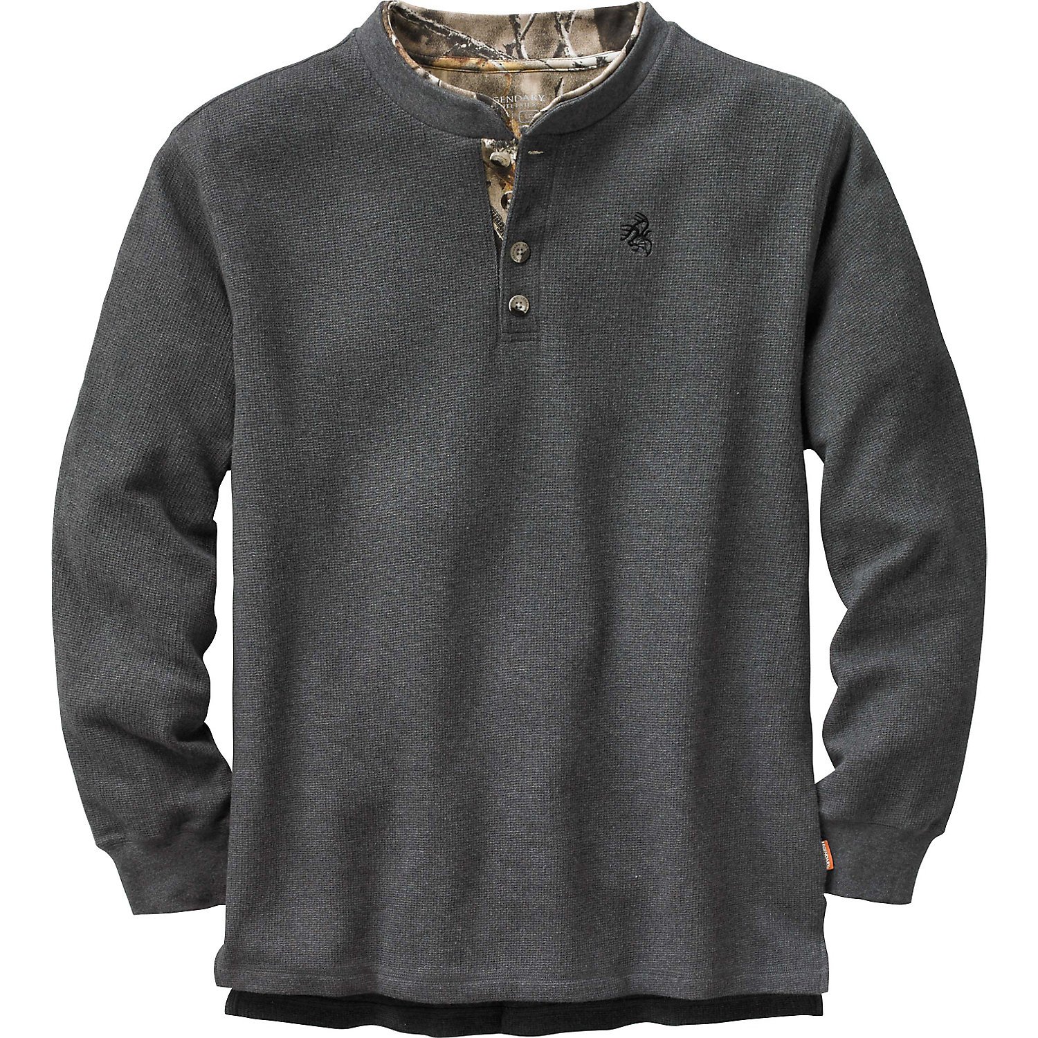 Henleys Clothing Shirts Legendary Whitetails Mens Summit Double Collar
