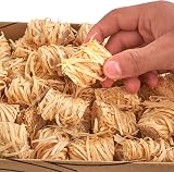 Flamers Natural Wood Wool Firelighters 500 Pack UK Made Eco Friendly view 5