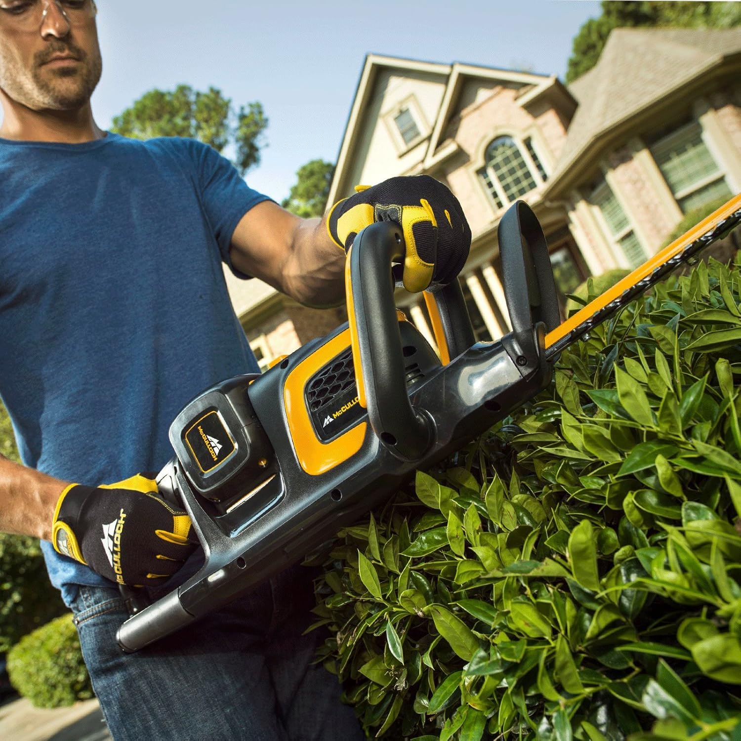 mcculloch 58v cordless hedge trimmer