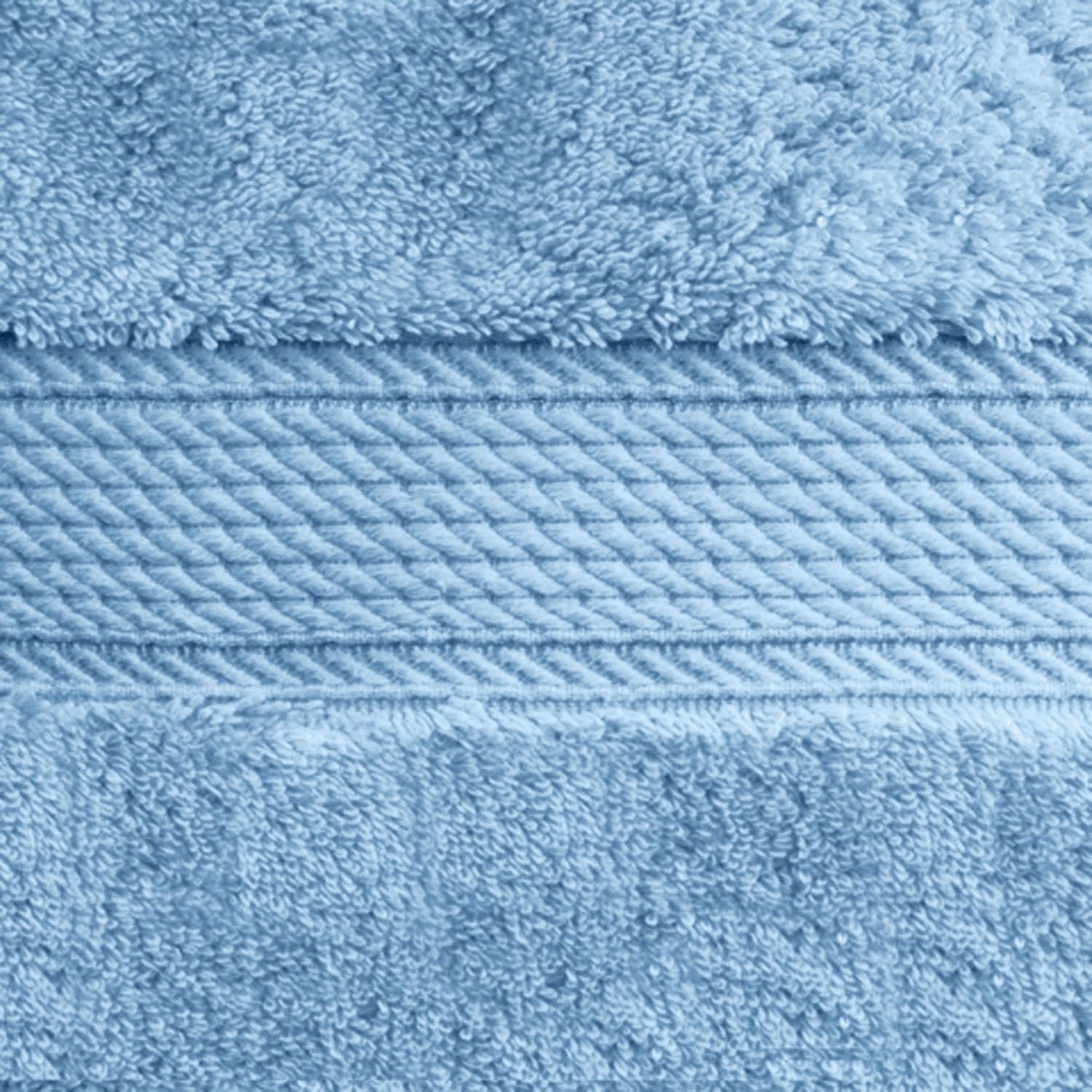 SUPERIOR Solid Egyptian Cotton 6-Piece Towel Set: Home & Kitchen