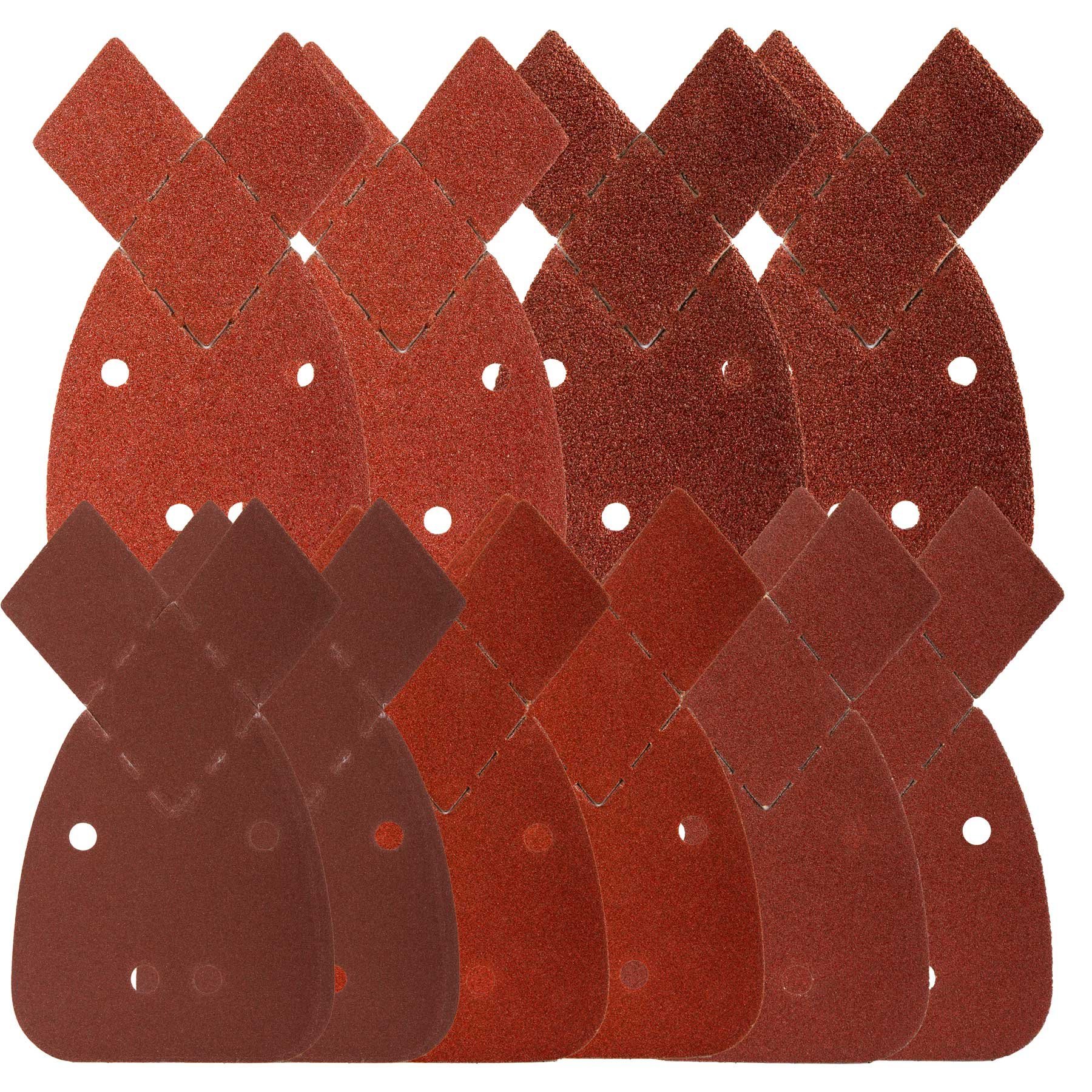 40 Mouse Sanding Sheets to Fit Black and Decker Detail Palm Sander All Grades